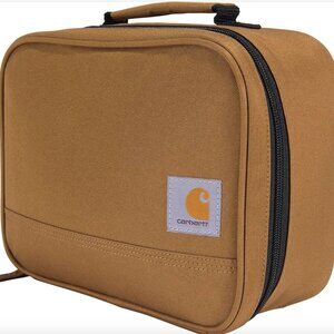 Carhartt 4 Can Soft Insulated Lunch Box Brown NWT